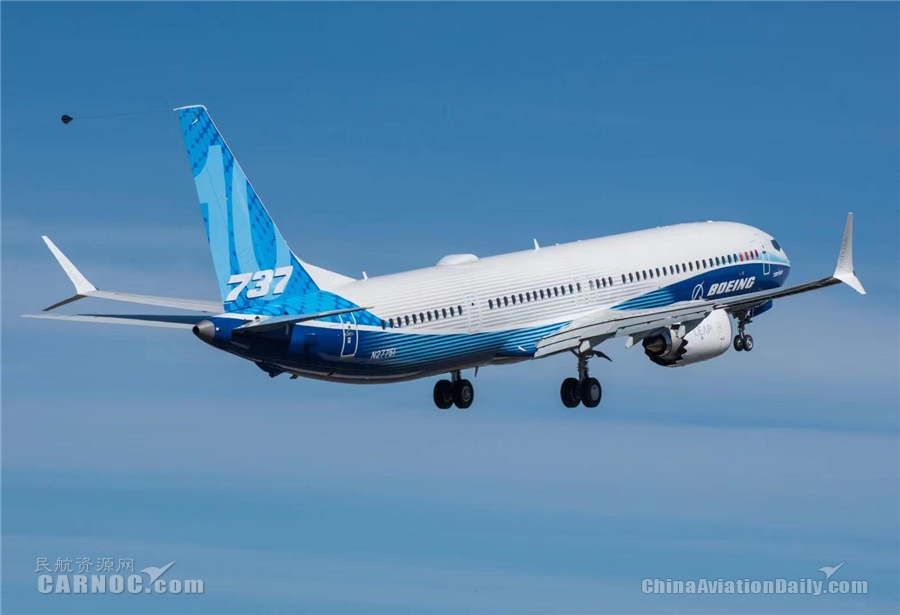 波音完成737-10首次飞行 737MAX家族最大机型开始全面测试